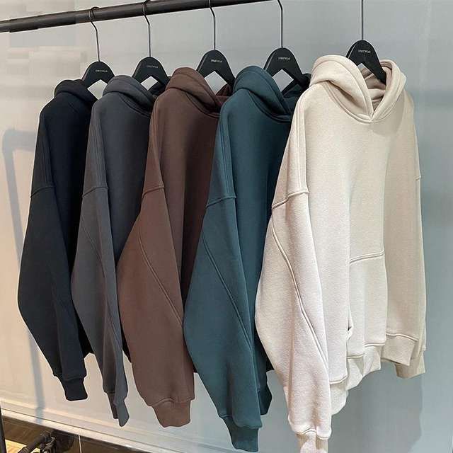 Hoodie and sweatshirt