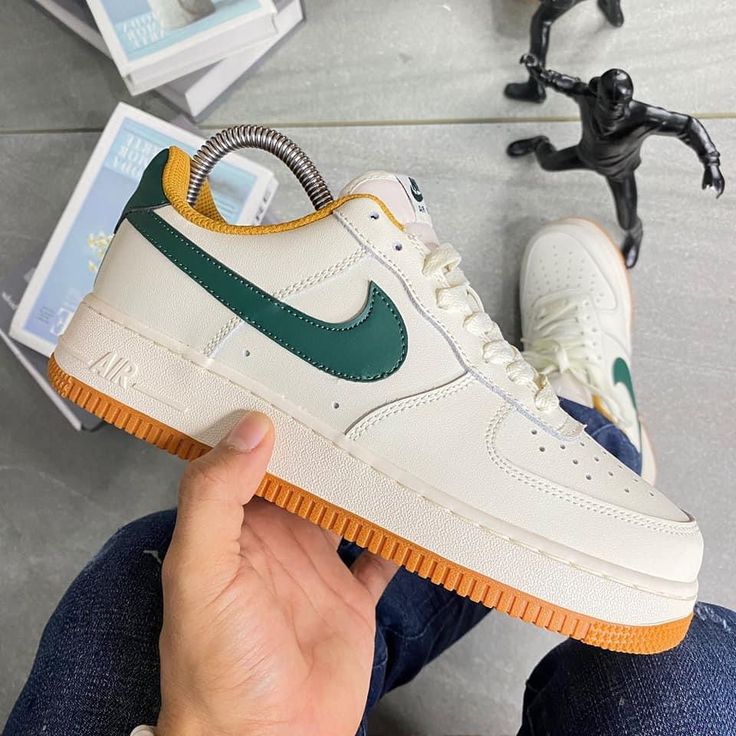 Air force green colour shoes