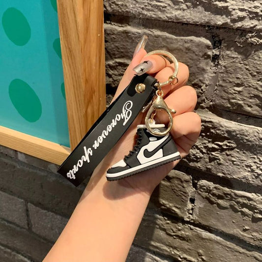 Man's shoes keychains
