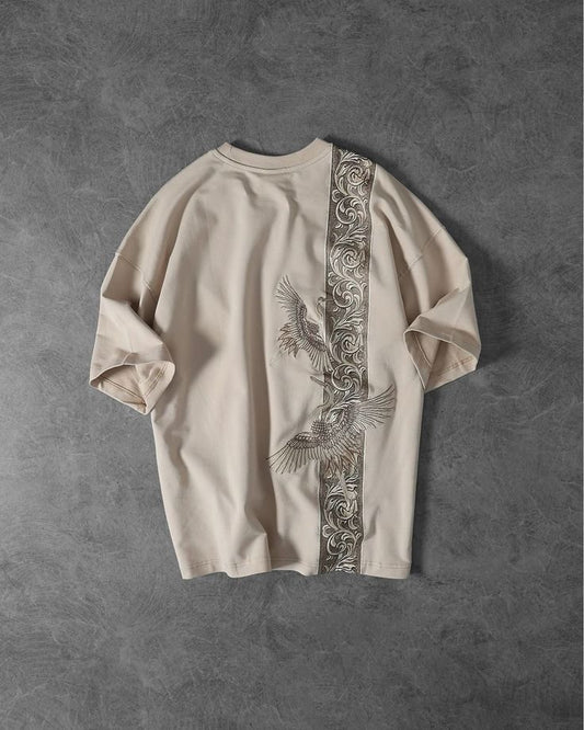 Drop shadow print tshirt